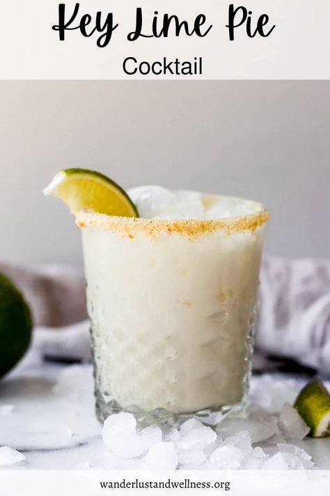 Today, we're excited to share with you a delicious recipe for a Key Lime Pie Cocktail that will transport you to the sunny beaches of Florida with just one sip. Key Lime Cocktail Recipe, Key Lime Drinks Cocktails, Key Lime Crush, Key Lime Pie Margarita, Key Lime Moonshine Recipe, Key Lime Drink, Key Lime Pie Drink Recipe, Lime Drinks Cocktails, Key Lime Pie Drink