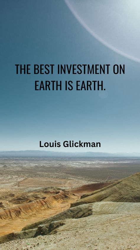 Investing in real estate offers enduring value and stability. Land is a finite resource with inherent potential for growth and appreciation over time. Whether it's residential, commercial, or agricultural, property ownership provides a tangible asset that withstands economic fluctuations. Embrace the opportunity to secure your financial future with the timeless investment of real estate. #RealEstateInvesting #PropertyOwnership #WealthBuilding #FinancialStability Buying Land Aesthetic, Land Ownership, Investing In Real Estate, Financial Stability, Wealth Building, Real Estate Investing, Investment, Real Estate