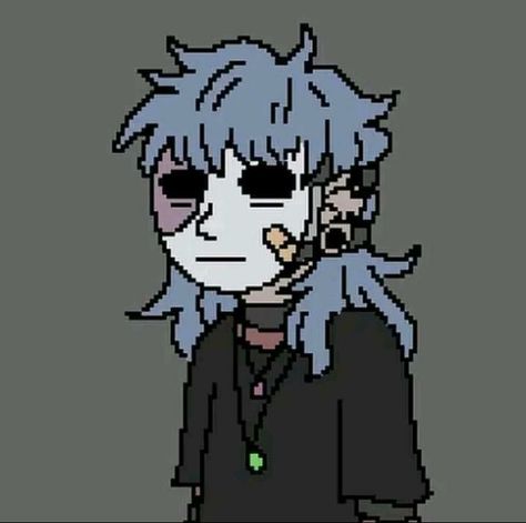 Sal Fisher, Sally Face, Pixel Art, Anime, Art