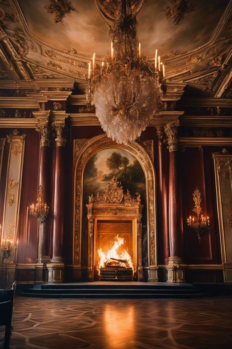 Winter Palace Ballroom Check more at https://paintlyx.com/winter-palace-ballroom/ Fancy Ballroom Aesthetic, Winter Ballroom Wedding, Royal Ballroom Aesthetic, Ballroom Aesthetic Dark, Small Ballroom, Fantasy Ballroom, Fancy Ballroom, Victorian Ballroom, Royal Ballroom