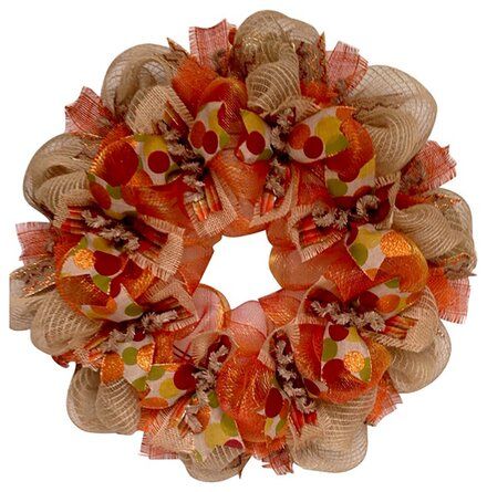 Fall Mesh Wreaths, Mesh Ribbon Wreaths, Fall Deco Mesh Wreath, Deco Mesh Wreaths Tutorials, Fall Deco Mesh, Fall Thanksgiving Wreaths, Mesh Wreath Tutorial, Mesh Wreath Diy, Fall Flower Arrangements