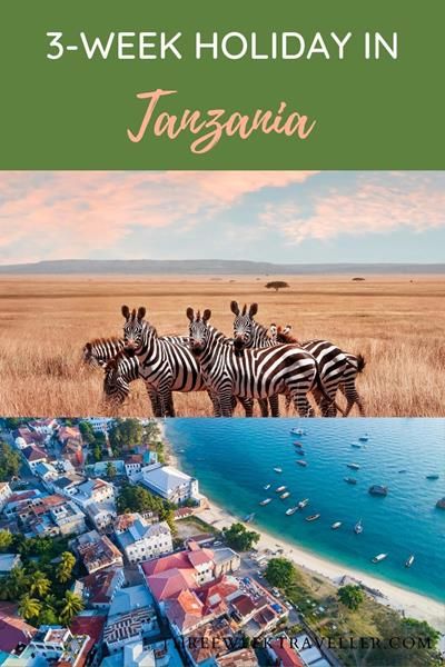 EXCITING 3-WEEKS IN TANZANIA ITIENRARY (with map) Tanzania Itinerary, Serengeti National Park, Mount Kilimanjaro, Africa Travel, White Sand Beach, White Sand, Holiday Travel, Tanzania, 3 Weeks