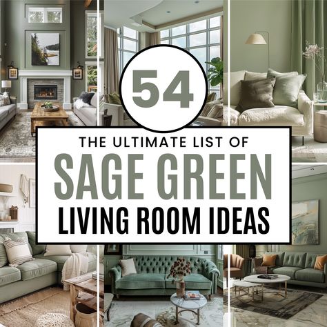 Welcome, home decor lovers! If you are looking for new and trendy ways to liven up the interiors, well, today you're in for a big treat as we take you through the wonderful world of sage green living room ideas. Versatile and carrying a fragrance of fresh air into every space it inhabits, sage green is a hue that works Green Living Room Color Scheme, Sage Green Living Room Ideas, Green Family Rooms, Sage Living Room, Green Living Room Ideas, Welcome Home Decor, Green Couch Living Room, Sage Green Living Room, Green Living Room Decor