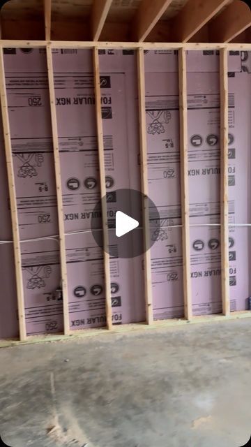 Yuri Badovich on Instagram: "Only way to finish basement walls! #fypシ #fyp #framing #construction #build #basement #walls #insulation #diy #inspectiontherapy #inspectedaccepted #inspectedrejected #home #realestate" Hiding Basement Poles, How To Build A Wall In Basement, Drywall Basement Walls, Framing Basement Walls Diy, How To Install Insulation In Walls, Paneling Basement Walls, Diy Basement Walls Cheap Budget, Frame Basement Walls, How To Frame Basement Walls