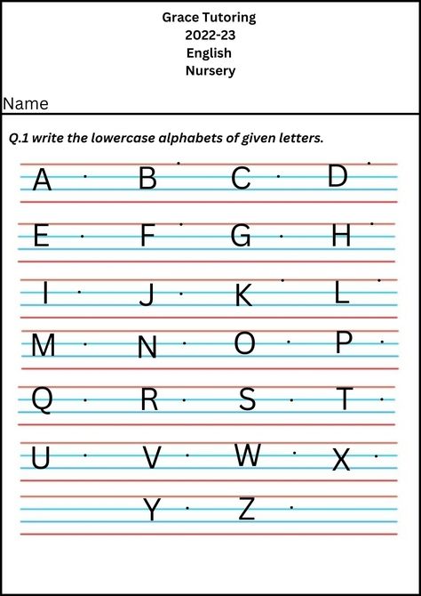 Phonics Practice Worksheet English Exam Papers, English Alphabet Writing, Tracing For Kids, Writing Practice Preschool, Preschool Counting Worksheets, Handwriting Worksheets For Kids, Toddlers Activities, Kids Handwriting Practice, Kindergarten Math Worksheets Free