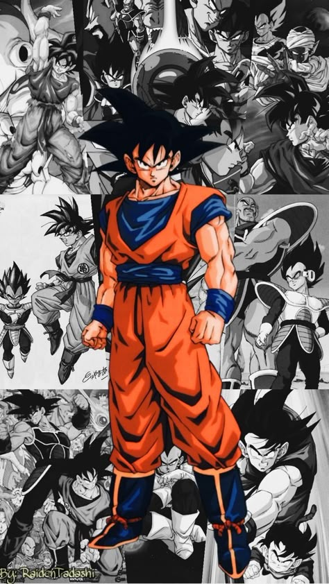 Kakarot Wallpaper, Dragonball Evolution, Old Posters, Dbz Wallpapers, Dragon Ball Z Iphone Wallpaper, Dragon Ball Wallpaper Iphone, Goku Wallpaper, Dragonball Super, Dragon Ball Painting