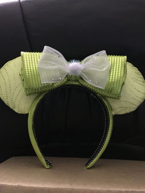 Bell Disney, Minnie Mouse Ears, Disney Ears, Tinker Bell, Minnie Ears, Mouse Ears, Disney Outfits, Made By Me, Festival Bra