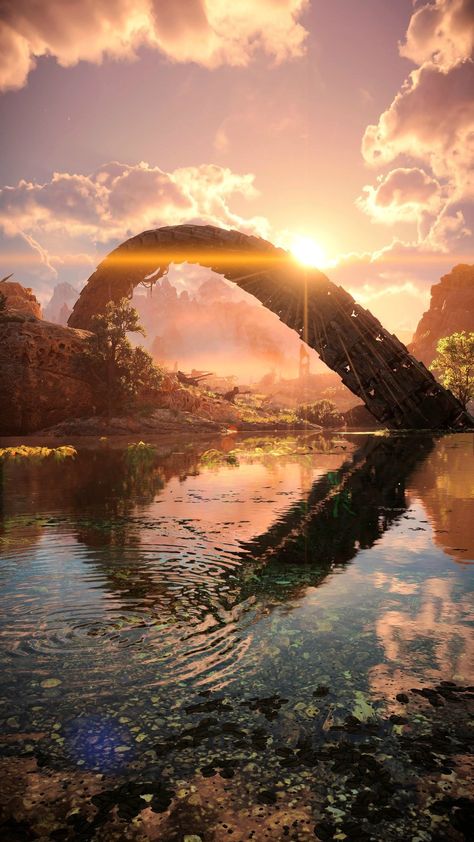 Horizon Game Wallpaper, Horizon Forbidden West Wallpaper Iphone, Horizon Forbidden West Scenery, Horizon Forbidden West Landscape, Horizon Zero Dawn Aesthetic, Horizon Forbidden West Wallpaper, Horizon Aesthetic, Horizon Wallpaper, Horizon Zero Dawn Wallpaper