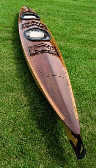 Twin Star tandem baidarka design wood strip sea kayak by Laughing Loon Wood Kayak Plans, Diy Kayak Dolly, Kayak Launch, Surf Kayak, Cedar Strip Kayak, Canoe Plans, Wooden Kayak, Wood Kayak, Tandem Kayaking