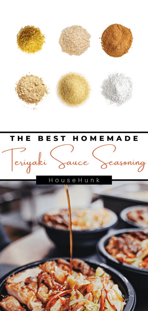 Asian Rub For Chicken, Teriyaki Seasoning Dry, Teriyaki Dry Rub Recipe, Asian Seasoning Blend, Asian Dry Rub, Teriyaki Seasoning, Jerky Seasoning, Japanese Seasoning, Make Teriyaki Sauce