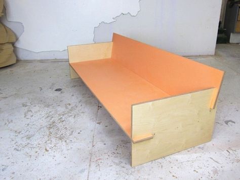 Plywood Sofa, Plywood Design, Plywood Projects, Waka Waka, Plywood Chair, Cnc Furniture, Casual Seating, Diy Couch, Diy Sofa