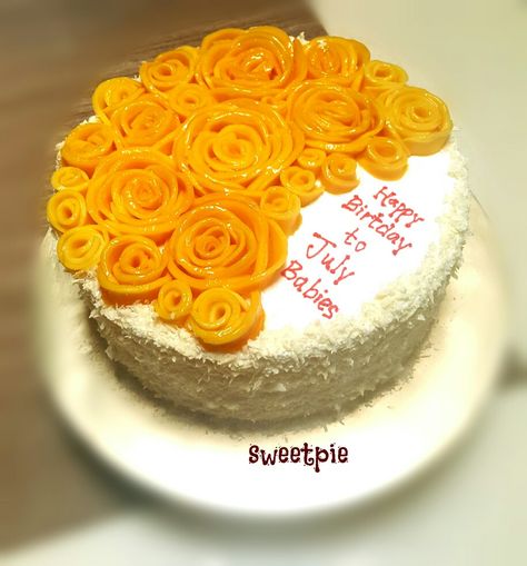 Roses Cake, Mango Cake, Decorating Videos, Cake Decorating Videos, Rose Cake, Indian Cooking, Cake Decoration, Cake Designs, 3 Months