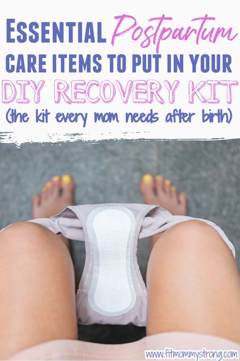 Postpartum Kit, Always Maxi Pads, Diy Postpartum, Postpartum Recovery Kit, Postpartum Care Kit, Birth Recovery, Modern Cupboard, Kit Ideas, Tongue Tie