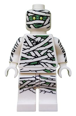 BrickLink - Minifigure col045 : LEGO Mummy, Series 3 (Minifigure Only without Stand and Accessories) [Collectible Minifigures:Series 3 Minifigures] - BrickLink Reference Catalog Ra Themes, Lego Custom Minifigures, Lego Minifigure, Lego Parts, Lego Movie, Lego Minifigures, Lego Creations, Angry Birds, Model Making