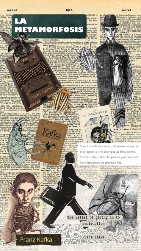 #franzkafka #metamorphosis #books Letters To Milena Kafka, Metamorphosis Book, The Metamorphosis, Franz Kafka, Francis Bacon, Dark Academia Aesthetic, Academia Aesthetic, Gremlins, Old Wood