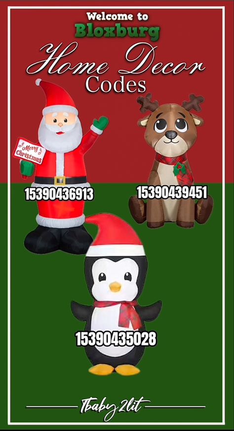 Christmas Decor Decals Bloxburg, Christmas Town Layout Bloxburg, Bloxburg Winter Wonderland Layout, Christmas Movie Decals Bloxburg, Christmas Tv Decals Bloxburg, Bloxburg Christmas Hacks, Bloxburg Christmas Ideas, Bloxburg Christmas Decal Codes, Bloxburg Christmas Town