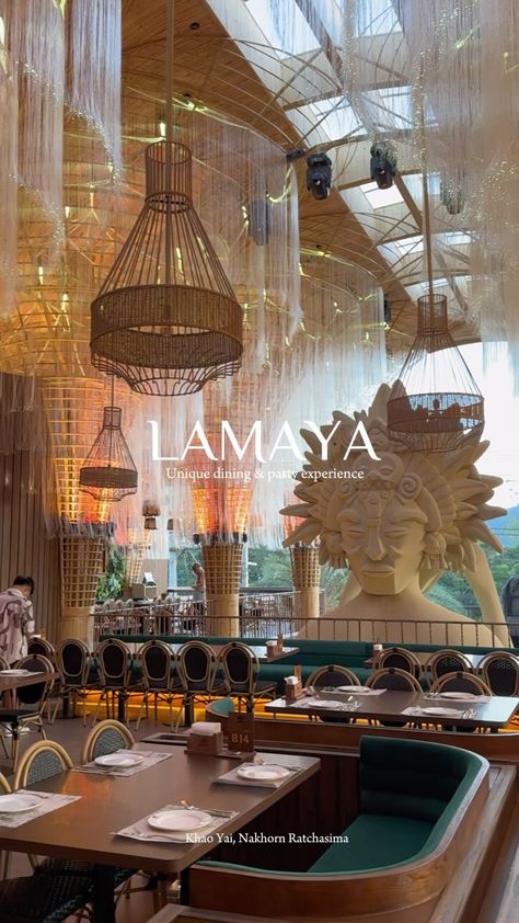 Experience the perfect unique dining and party at Lamaya Khaoyai🗿🍴 #lamaya #lamayakhaoyai #khaoyai #khaoyairestaurant #eventkhaoyai… | Instagram Khao Yai, Thailand Travel, Family Travel, Thailand, Restaurant, Hotel, Travel, On Instagram, Instagram