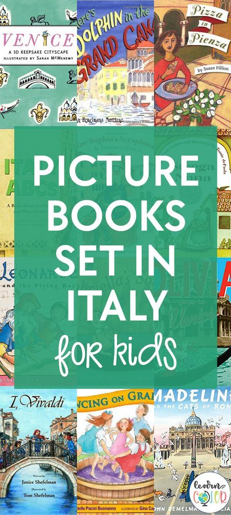 Italian Books, Ian Falconer, Italy For Kids, Italy Culture, Morning Basket, Thinking Maps, Country Studies, Homeschool Geography, Homeschool Social Studies