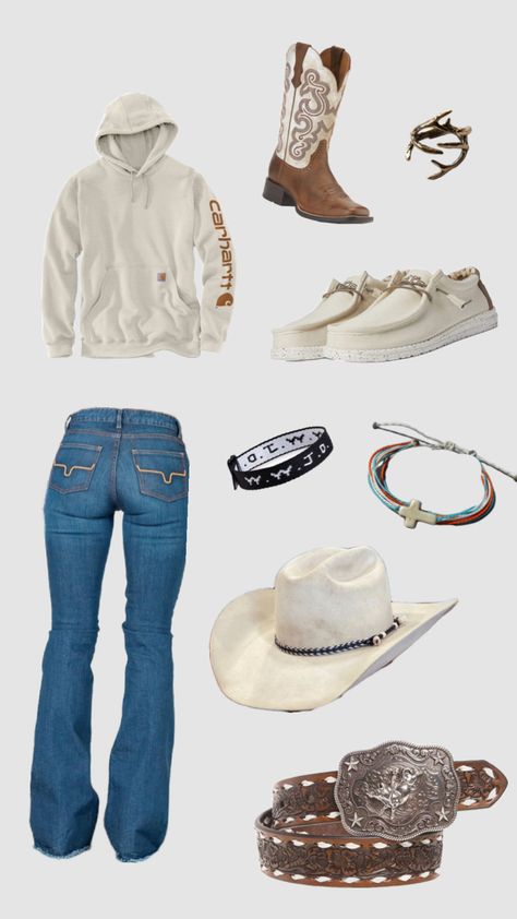 #cowgirl #wouldyouwearthis #outfitinspo Cowgirl Outfits For Winter, Cowgirl Winter Outfits, Country Aesthetic Outfit, Winter Cowgirl Outfit, Cowgirl Winter, Winter Cowgirl, Country Girl Style Outfits, Country Western Outfits, Western Girl Outfits