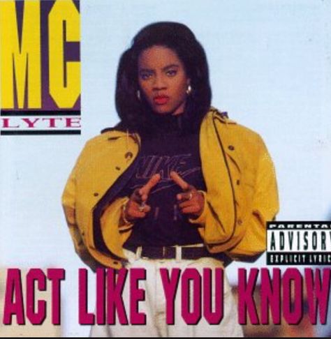 Bad Sister, Mc Lyte, Look 80s, Hip Hop 90s, Hip Hop Lyrics, Rap Albums, Real Hip Hop, Hip Hop And R&b, Hip Hop Albums