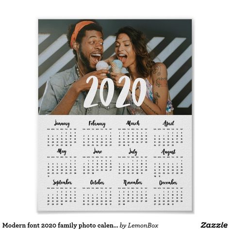 Diy Photo Calendar 2023, Family Picture Calendar, Photo Calendar Design Layout, Custom Photo Calendar, Personalised Calendar, Calendar Poster, Custom Calendar, Elegant Photo, Photo Calendar