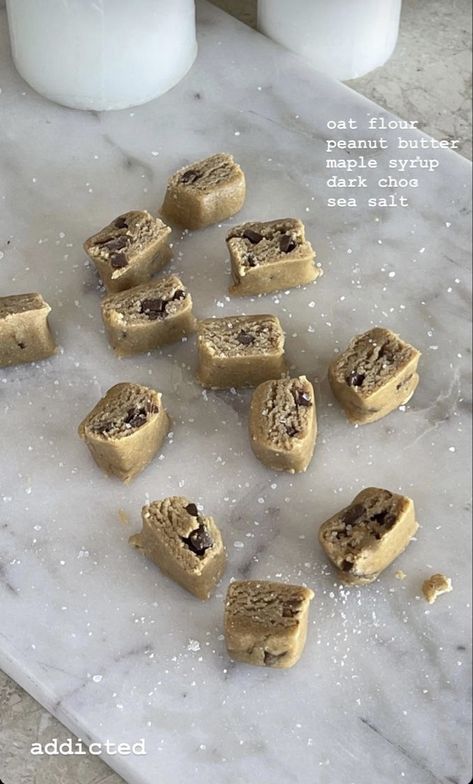 Gf Cookie Dough, Healthy Snack Recipe, Healthy Sweet Treats, Lost 100 Pounds, Healthy Sweets Recipes, Food Is Fuel, 5 Ingredient, Matcha Latte, Healthy Sweets