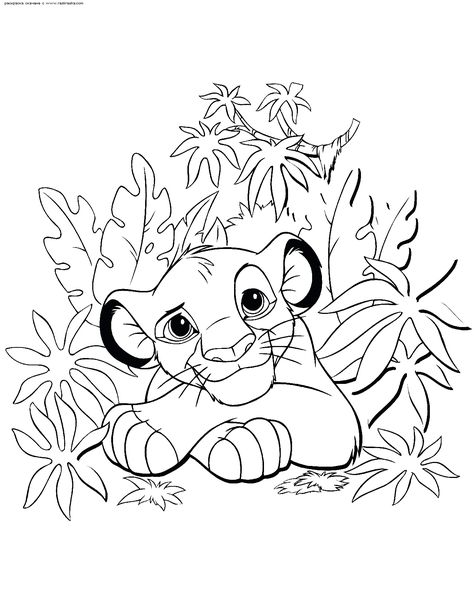 Kids Colouring Printables, Disney Drawing Tutorial, Elephant Clip Art, Coloring Pictures For Kids, Stitch Coloring Pages, Lion King Pictures, Disney Princess Coloring Pages, Il Re Leone, Bear Coloring Pages