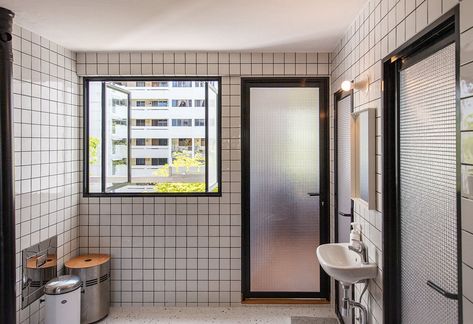 Architect Christian Lam's no hassle renovation for his own home Hdb Door, Service Yard, Hdb Renovation, Reno Tips, Terrazzo And Wood, Flat Interior Design, Renovation Budget, Interior Design Process, Design Your Own Home