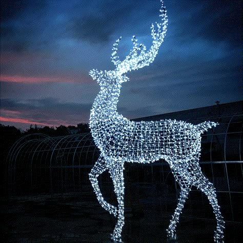 Deer Christmas lights (SHINE/Enchant) Vancouver Christmas Market, Vancouver Christmas, Christmas Commercial, Christmas Maze, Lights For Christmas, Outdoor Festival, Christmas Reindeer Decorations, Wire Art Sculpture, Christmas Tree Background