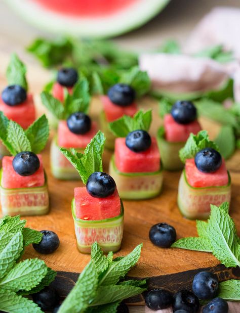 Summer Food Party, Wedding Appetizers, Fingerfood Party, Vegan Wedding, Watermelon Recipes, Vegan Appetizers, Finger Food Appetizers, Snacks Für Party, Simple Recipes