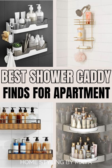 shower caddy ideas shower caddy organization ideas best shower caddy ideas shower organizer ideas shower organizer corner apartment shower caddy Shower Organizer Ideas, Shower Caddy Ideas, Shower Organization Ideas, Apartment Bathrooms, First Apartment Kitchen, First Apartment Tips, First Apartment Essentials, Shower Organizer, First Apartment Checklist