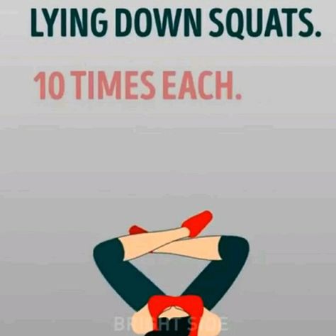 Bed Exercises For Thighs, Lay Down Exercise, Lying Down Exercises, Lying Down Leg Exercises, Lying Down Workout, Laying Down Exercises, Laying Down Workout, Muscular Legs Workout, Glut Exercises