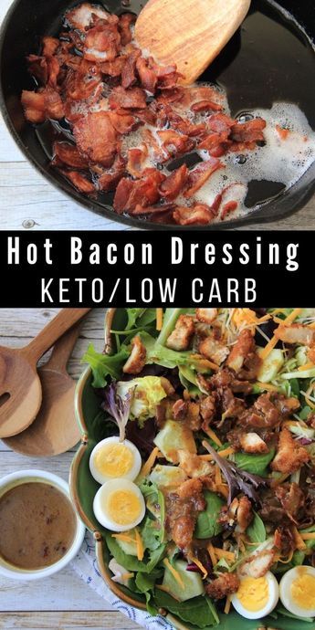 Keto Salad Dressing, Hot Bacon Dressing, Keto Diet Vegetables, Keto Approved Foods, Bacon Dressing, Boiled Egg Diet Plan, Keto Diet Benefits, Low Carb Salad, Keto Foods