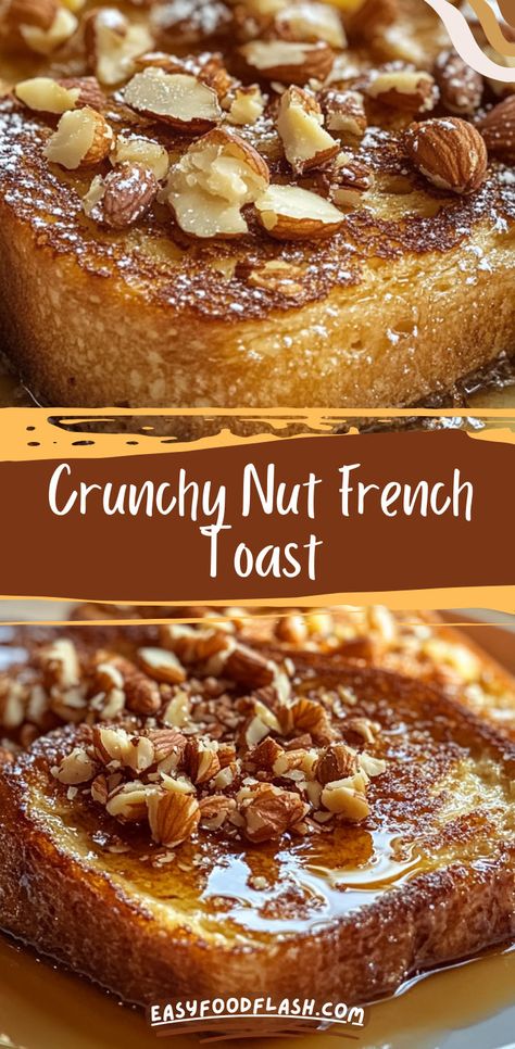 Enjoy a crispy twist on classic French toast with Crunchy Nut French Toast! Coated in crushed Crunchy Nut cornflakes for extra crunch, this sweet, golden breakfast is perfect for starting your day with a little extra crunch and flavor. #FrenchToast #CrunchyNut #BreakfastRecipes #SweetBreakfast #CrunchyToast #ComfortFood #MapleSyrup Classic French Toast, Easy Breakfast Recipes, Sweet Breakfast, Breakfast Recipes Easy, Healthy Options, Easy Breakfast, Breakfast Ideas, Oats, Baked Goods