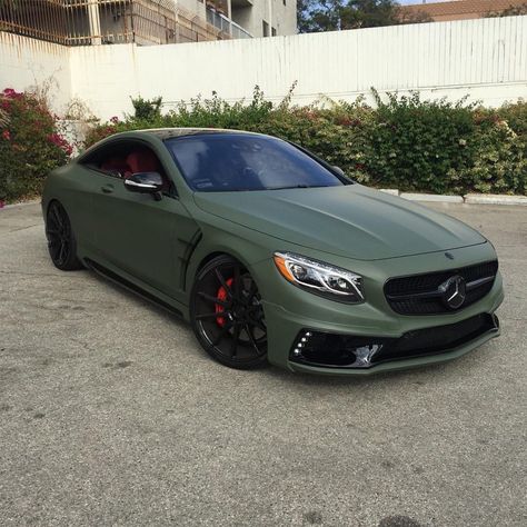 Opulence February 26 2019 at 10:13AM Green Mercedes, Amg Car, Mercedes Car, High Life, Car Wrap, Menswear Inspired, Mercedes Amg, Cars And Motorcycles, Army Green