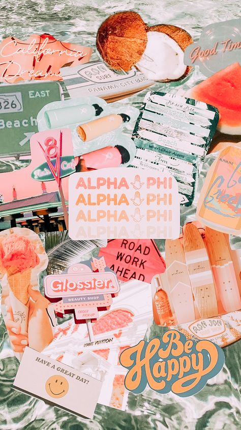 Alpha Phi Background, Alpha Phi Wallpaper, Sorority Collage, Sorority Ideas, Yearbook Pages, Alpha Phi Alpha, Go Greek, Graphic Ideas, Sorority Girl