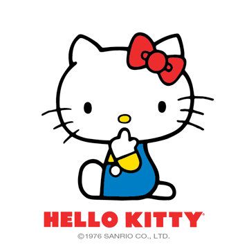 LOVE HELLO KITTY Classic Hello Kitty, Hello Sticker, Vintage Hello Kitty, Hello Kitty Colouring Pages, Kitty Items, I Love Hello Kitty, Charmmy Kitty, Hello Kitty Images, Hello Kitty Themes