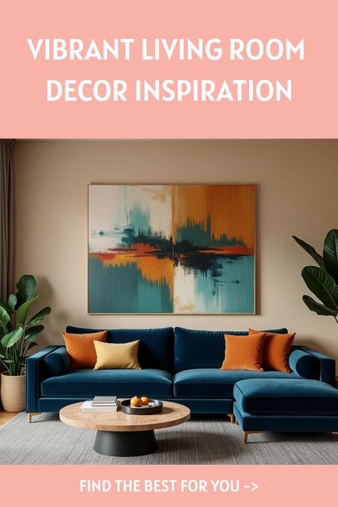 Vibrant Living Room Decor Inspiration Eclectic Decor Bedroom, Room Decor Inspiration, Bedroom Decor On A Budget, Stylish Bedroom Decor, Colorful Inspiration, Farmhouse Bathroom Decor Ideas, Vibrant Living Room, Colourful Living Room Decor, Living Room Decor Rustic