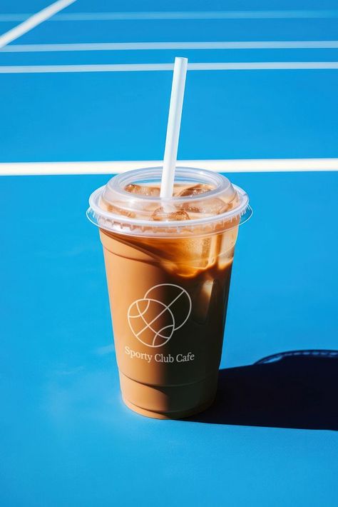 Iced-coffee cup mockup, editable design | premium image by rawpixel.com / Benjamas Ice Coffee Plastic Cup, Ice Cup Design, Ice Coffee Cups Design, Coffee Cup Design Ideas Creative, Ice Coffee Photography, Ice Coffee Design, Iced Coffee Photography, Coffee Cup Design Ideas, Iced Coffee Cup Design