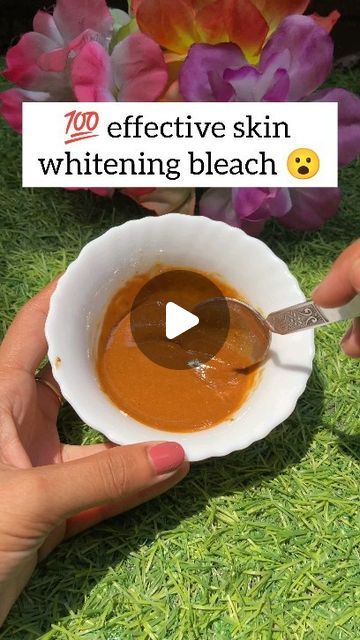 Simmy Singh | Content Creator ✨ on Instagram: "Natural brightening bleach. This mask gives you a natural glow in minutes. Which helps in lightening pigmentation, especially Dark sports and also brightens skin faster.  Ingredients  Lemon Coffee  Honey  Gram flour  Rose water  . . Follow @simmysiingh for more ❤️ . . #skincare #naturalremedies #bleach #chemicalfree #bodywhitening #reelkarofeelkaro #instadaily #explorepage #simmysiingh" How To Lighten Body Skin, How To Lighten Skin Complexion, Natural Bleach For Face, Face Brightening Tips, Skin Lightening Products, Skin Lightening Serum, Bleaching Your Skin, Face Lightening, Skin Lightening Soap