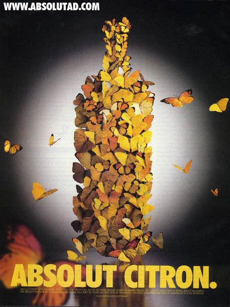 citron-butterflies Smart Ads, Absolut Citron, College Decor, Publicidad Creativa, Absolut Vodka, Best Ads, Advertising Ads, Ad Art, Ads Creative