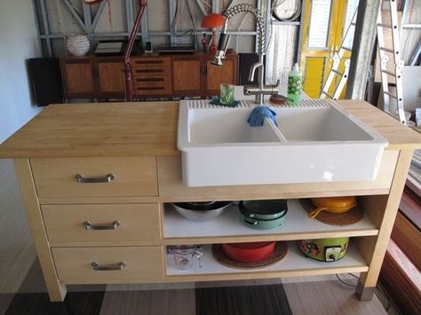 IKEA VARDE Sink Used Price - $154 | Kitchen | Pinterest | Kitchen ... Kitchen Sink Stand, Ikea Varde, Ikea Kitchen Sink, Free Standing Kitchen Sink, Ikea Bathroom Vanity, Ikea Sinks, Kitchen Sink Cabinet, Best Kitchen Sinks, Kitchen Ikea