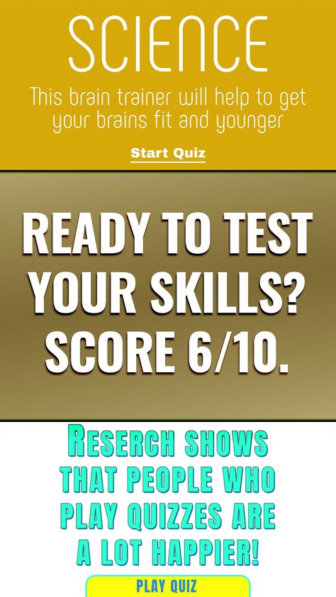 Try out these Trivia Quizzes and challenge yourself with different categories. #ScienceQuiz #ScienceTrivia #ScientificKnowledge #scienceQuizQuestions #TriviaQuiz #5thGradeScience Science Quiz, Science Trivia, Play Quiz, Trivia Questions And Answers, 5th Grade Science, Trivia Quizzes, Trivia Quiz, Trivia Questions, Challenge Yourself