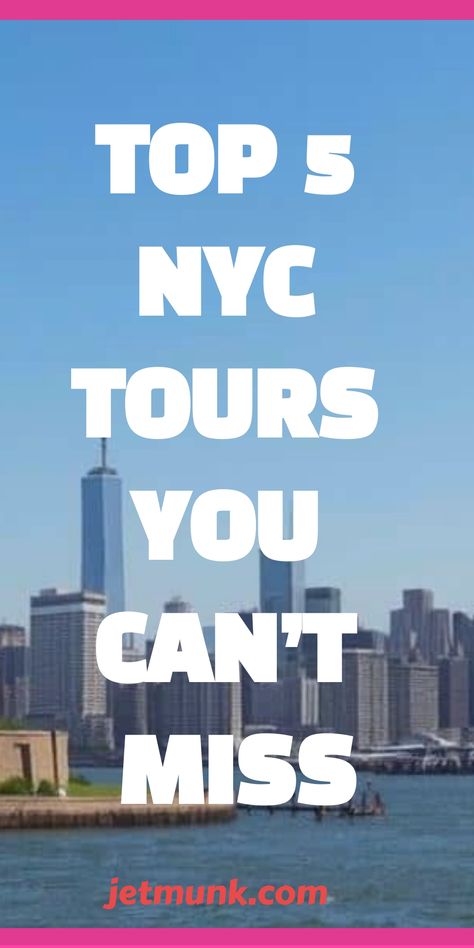 NYC Tours You Can’t Miss From Walking Tours to Helicopter Rides Destination Travel, Nyc Tours, New York Tours, Helicopter Ride, Manhattan Skyline, Ellis Island, Skyline View, Destination Voyage, Lower Manhattan