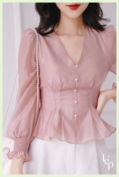 [AffiliateLink] 24 Essential Women Blouses Fashion 2023 Hacks You Don't Want To Miss This Winter #womenblousesfashion2023 Tie In The Back Tops, New Top Designs For Women, Party Tops For Women Classy, Silk Top Outfit Classy, Stylish Tops Fashion, Formal Tops For Women, Áo Blu, Stylish Tops For Women, Blouse Casual Fashion