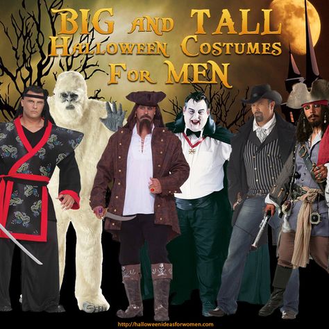 Are you looking for Big And Tall #Halloween #Costumes For #Men - you’ll find plenty of Awesome ideas for #MenPlusSizeCostumes & Accessories!  http://halloweenideasforwomen.com/big-and-tall-halloween-costumes-for-men/ Plus Size Mens Halloween Costumes, Plus Size Men Halloween Costumes, Big Guy Costume Ideas, Big Guy Halloween Costume, Halloween Costumes For Tall Guys, Tall Halloween Costumes, Halloween Ideas For Women, Funny Costume Ideas, Ideas For Costumes