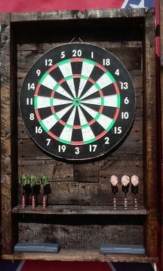 Pallet Dart Board, Outdoor Dart Board, Dart Backboard, Dart Board Backboard, Dart Board Wall, Dart Board Cabinet, Reclaimed Wood Projects, Reclaimed Lumber, Dart Board