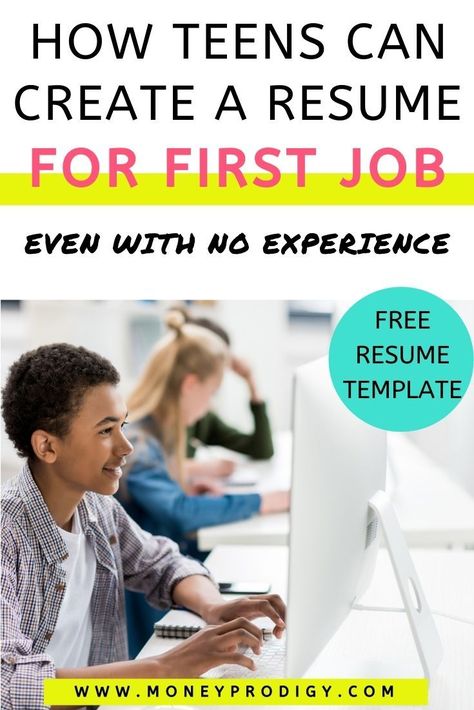 How to fill out a teen resume with no experience? This article is SO HELPFUL for teenagers looking for a summer job and who need to create a resume. Even with no experience - she's got great ideas for how to thoughtfully fill in their resume. #teenresume #teenjob #firstjob High School Student Resume No Experience, High School Resume No Experience, Resume For Students With No Experience, Teen Resume With No Experience, Resume For High School Student, Teenage Resume, Summer Jobs For Teens, High School Jobs, First Job Resume