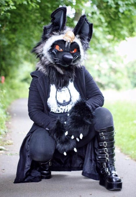 Cursed Stock Images, Goth Fursona, Emo Fursuit, Skulldogs Fursuit, Raccoon Fursuit, Fursuit Reference Sheet, Bat Fursuit, Kigurumi Fursuit, Wolf Fursuit