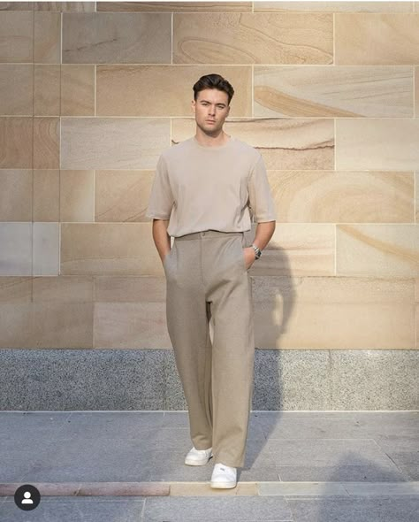 Earth Tone Outfits Men, Earth Tone Outfits, Minimalist Fashion Men, Minimalist Men, Men's Street Style, Mens Casual Dress Outfits, Men Stylish Dress, Guys Clothing Styles, Mens Outfit Inspiration